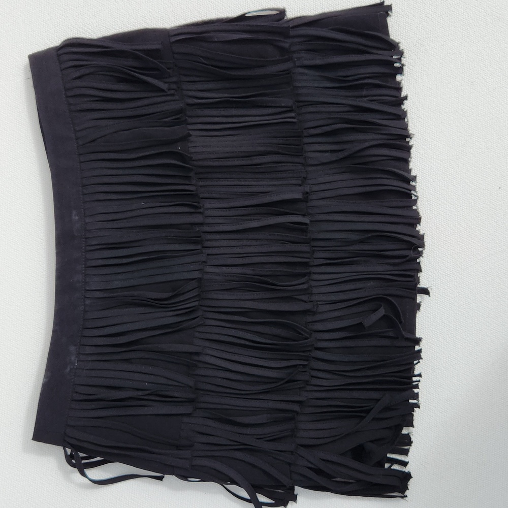 Zara Mini Fringe Skirt size medium